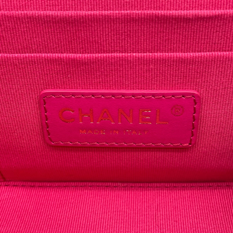 シャネル CHANEL パニティ AS3228  ブラック　ゴールド金具 ラムスキン レディース ショルダーバッグ