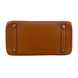 エルメス HERMES バーキン30 □J刻 ゴールド×シルバー金具 トリヨン レディース ハンドバッグ