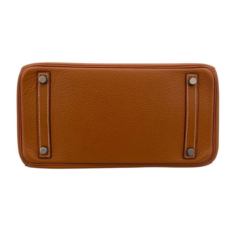 エルメス HERMES バーキン30 □J刻 ゴールド×シルバー金具 トリヨン レディース ハンドバッグ