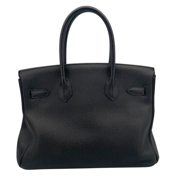 エルメス HERMES バーキン30 C刻 ブラック ゴールド金具 トゴ レディース ハンドバッグ