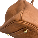 エルメス HERMES バーキン35 D刻 ゴールド×GD金具 トゴ レディース ハンドバッグ