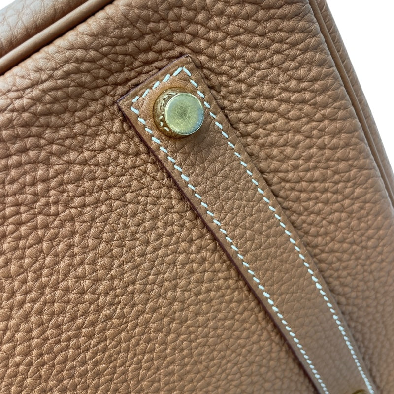 エルメス HERMES バーキン35 D刻 ゴールド×GD金具 トゴ レディース ハンドバッグ