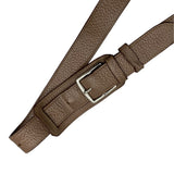 エルメス HERMES ジプシエール34 □Q刻 エトゥープ　シルバー金具 トリヨン レディース ショルダーバッグ