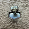エルメス HERMES ジプシエール34 □Q刻 エトゥープ　シルバー金具 トリヨン レディース ショルダーバッグ