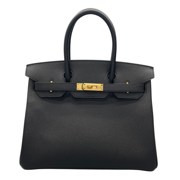 エルメス HERMES バーキン30 C刻印 ブラック ゴールド金具 エプソン レディース ハンドバッグ