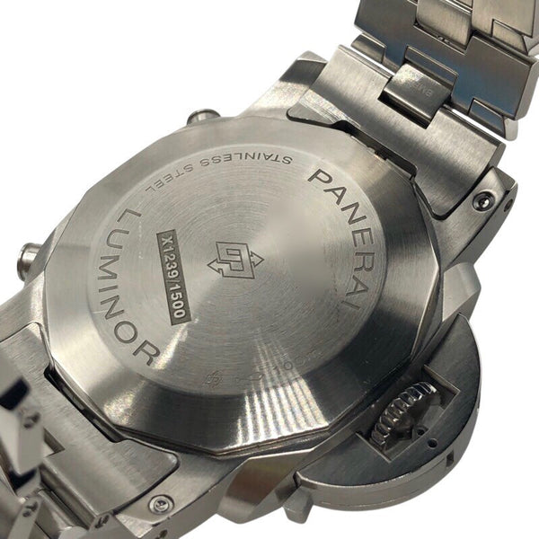 パネライ PANERAI ルミノールクロノ PAM01110 SS メンズ 腕時計