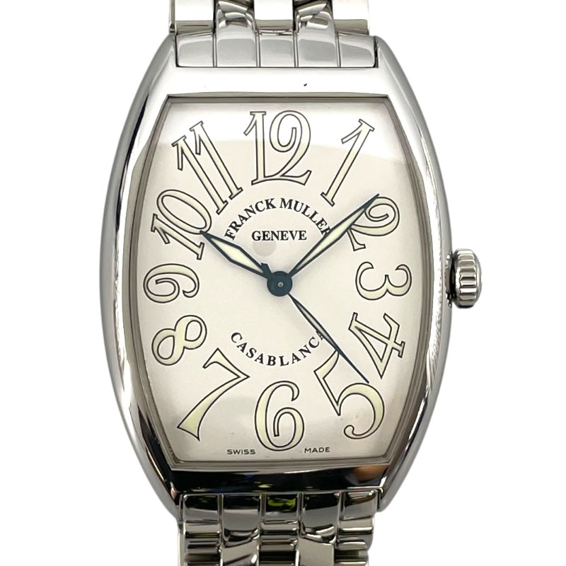 フランク・ミュラー FRANCK MULLER カサブランカ 6850CASA ホワイト SS 自動巻き メンズ 腕時計