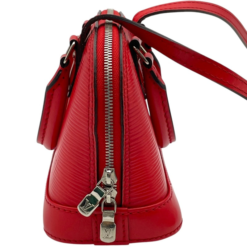 ルイ・ヴィトン LOUIS VUITTON ナノ・アルマ M50516 レッド エピ レディース ショルダーバッグ