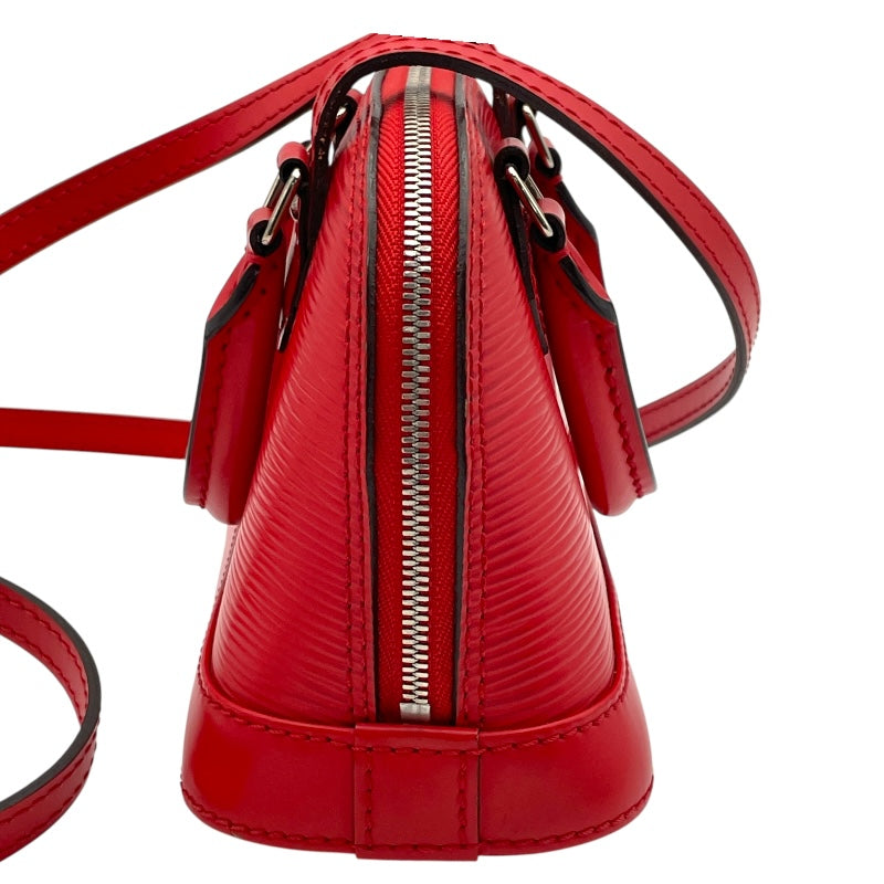 ルイ・ヴィトン LOUIS VUITTON ナノ・アルマ M50516 レッド エピ レディース ショルダーバッグ