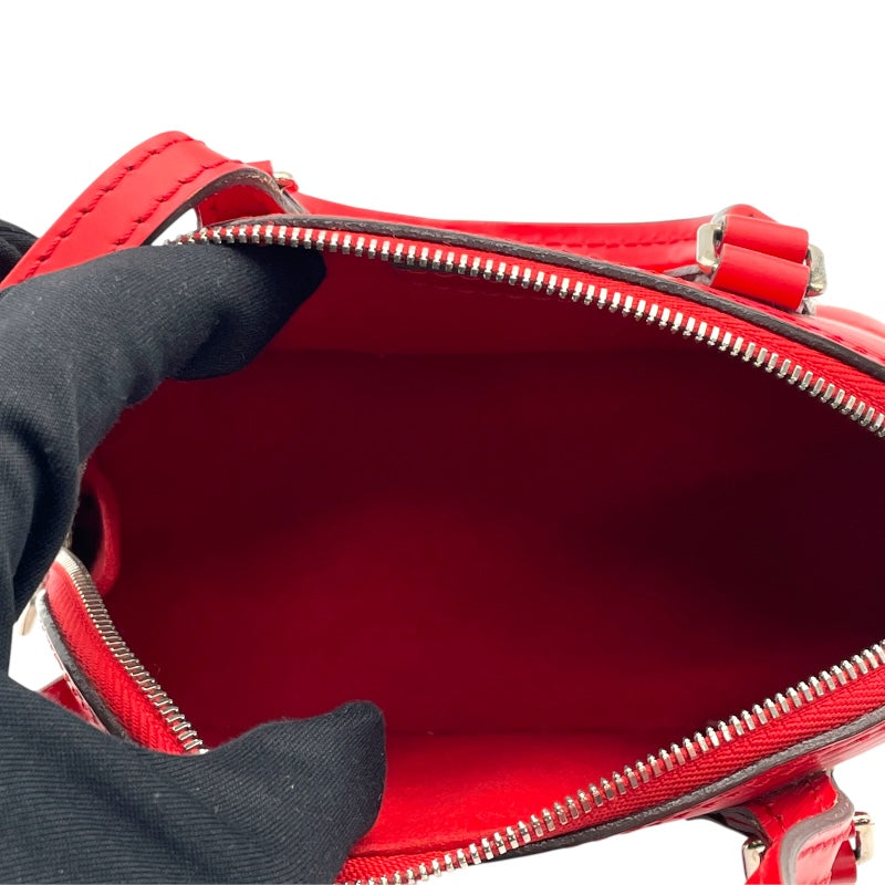 ルイ・ヴィトン LOUIS VUITTON ナノ・アルマ M50516 レッド エピ レディース ショルダーバッグ