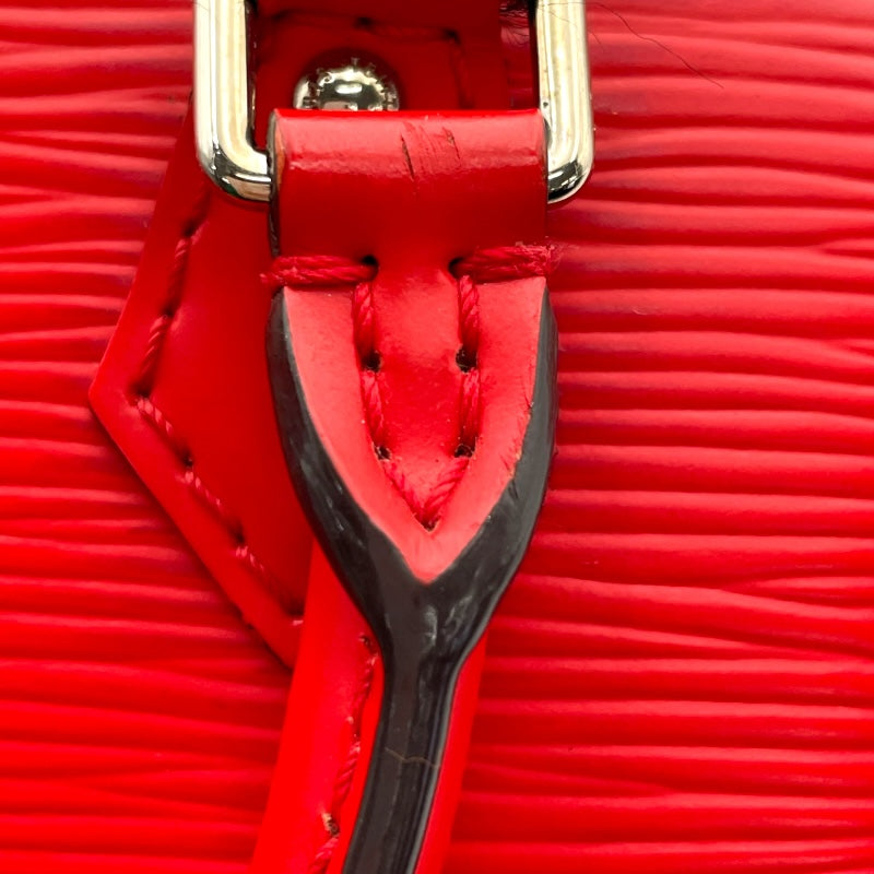 ルイ・ヴィトン LOUIS VUITTON ナノ・アルマ M50516 レッド エピ レディース ショルダーバッグ