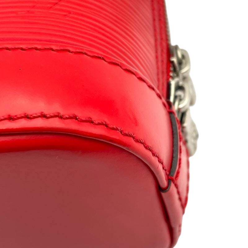 ルイ・ヴィトン LOUIS VUITTON ナノ・アルマ M50516 レッド エピ レディース ショルダーバッグ