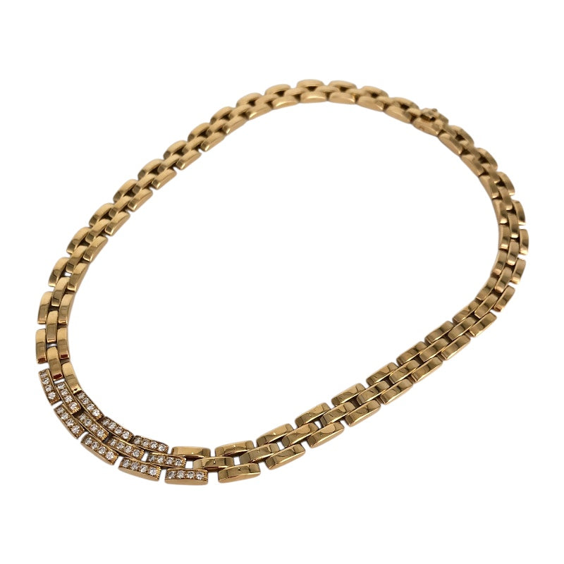 カルティエ Cartier マイヨンパンテール ネックレス 750YG/ダイヤモンド ジュエリー