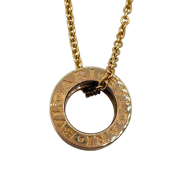 ブルガリ BVLGARI ビーゼロワンダイヤネックレス ブラック 750ピンクゴールド/セラミック/ダイヤモンド ジュエリー