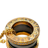ブルガリ BVLGARI ビーゼロワンダイヤネックレス ブラック 750ピンクゴールド/セラミック/ダイヤモンド ジュエリー