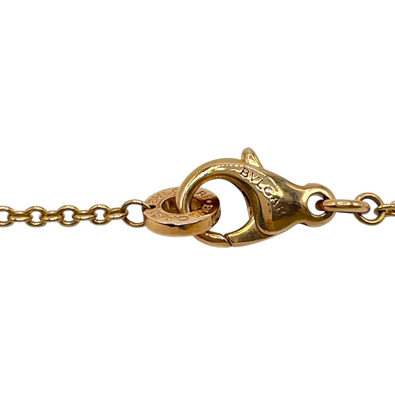 ブルガリ BVLGARI ビーゼロワンダイヤネックレス ブラック 750ピンクゴールド/セラミック/ダイヤモンド ジュエリー