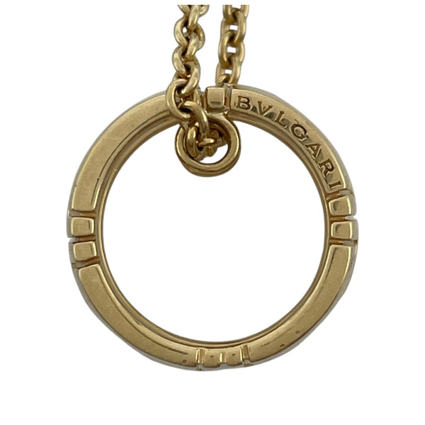 ブルガリ BVLGARI パレンテシネックレス 750YG ジュエリー