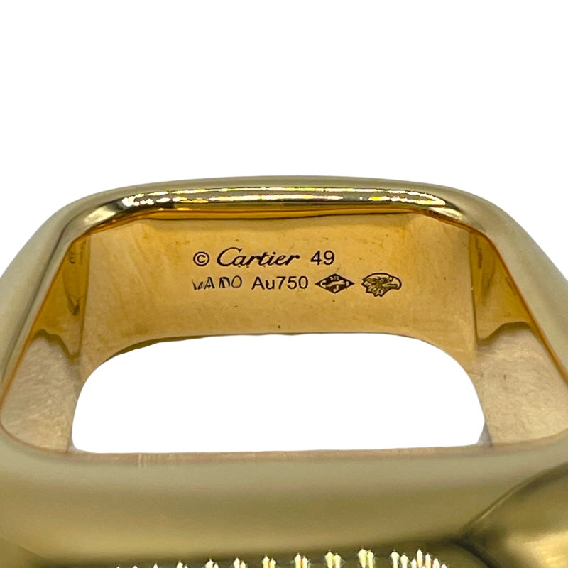 カルティエ Cartier ヌーベルバーグリング ゴールド K18イエローゴールド ジュエリー