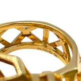 カルティエ Cartier パンテールドゥカルティエリング ゴールド 750イエローゴールド/グリーンガーネット/オニキス ジュエリー