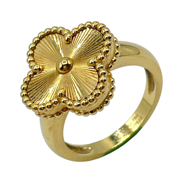 ヴァンクリーフ＆アーペル Van Cleef & Arpels ヴィンテージアルハンブラギョ―シェリング K18ゴールド K18 ジュエリー