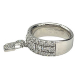 タサキ TASAKI アシークレットリング 750WG/ダイヤモンド ダイヤモンド ジュエリー