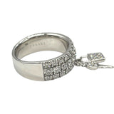 タサキ TASAKI アシークレットリング 750WG/ダイヤモンド ダイヤモンド ジュエリー