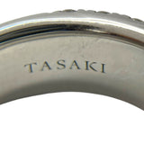 タサキ TASAKI アシークレットリング 750WG/ダイヤモンド ダイヤモンド ジュエリー