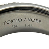 タサキ TASAKI アシークレットリング 750WG/ダイヤモンド ダイヤモンド ジュエリー
