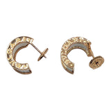 ブルガリ BVLGARI ビーゼロワンピアス ホワイト 750ピンクゴールド/セラミック ジュエリー