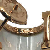 ブルガリ BVLGARI ビーゼロワンピアス ホワイト 750ピンクゴールド/セラミック ジュエリー