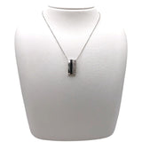 ブシュロン BOUCHERON キャトルブラックネックレス K18ホワイトゴールド 750WG　 ダイヤモンド ジュエリー
