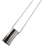 ブシュロン BOUCHERON キャトルブラックネックレス K18ホワイトゴールド 750WG　 ダイヤモンド ジュエリー