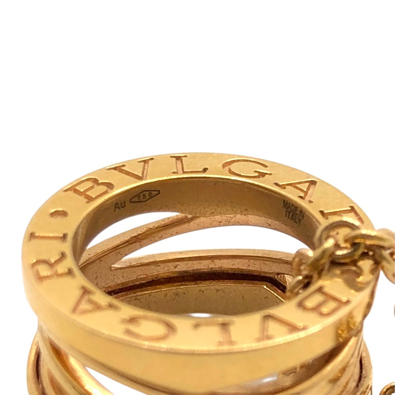 ブルガリ BVLGARI ビーゼロワンレジェンドネックレス K18ピンクゴールド ジュエリー