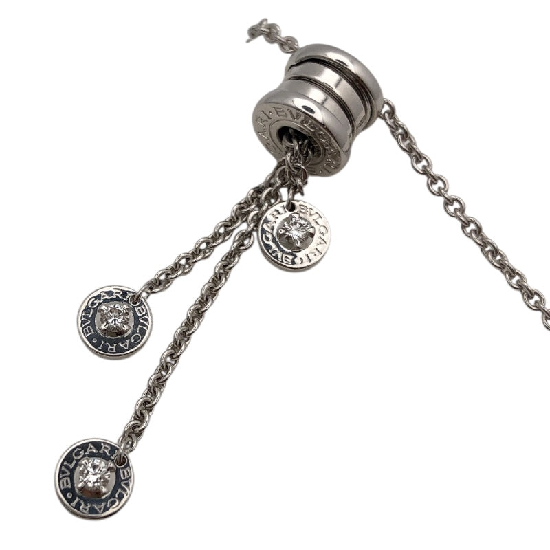 ブルガリ BVLGARI ビーゼロワンエレメントネックレス K18ホワイトゴールド ダイヤモンド ジュエリー