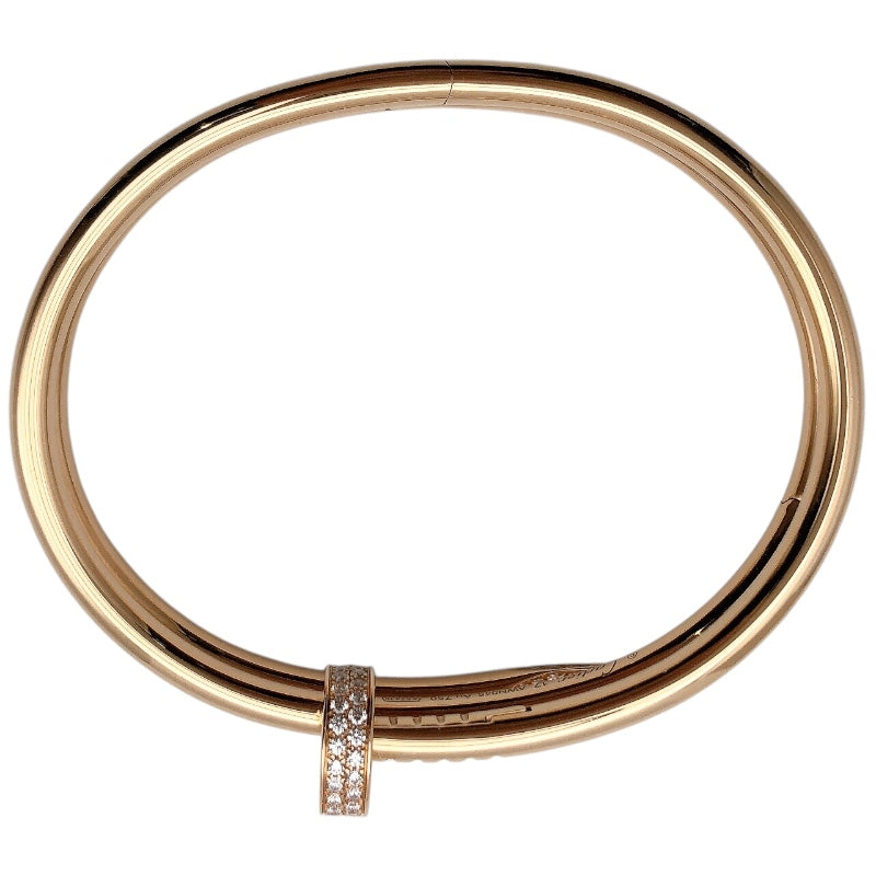 カルティエ Cartier ジュストアンクルダイヤブレス K18ピンクゴールド 750PG ダイヤモンド ジュエリー