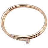カルティエ Cartier ジュストアンクルダイヤブレス K18ピンクゴールド 750PG ダイヤモンド ジュエリー
