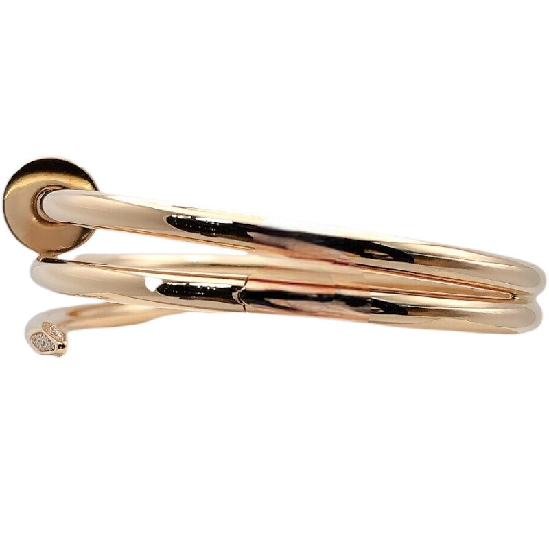 カルティエ Cartier ジュストアンクルダイヤブレス K18ピンクゴールド 750PG ダイヤモンド ジュエリー