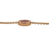 ブルガリ BVLGARI ブルガリブルガリブレス MOP/カーネリアン K18ピンクゴールド 750PG ジュエリー