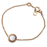 ブルガリ BVLGARI ブルガリブルガリブレス MOP/カーネリアン K18ピンクゴールド 750PG ジュエリー