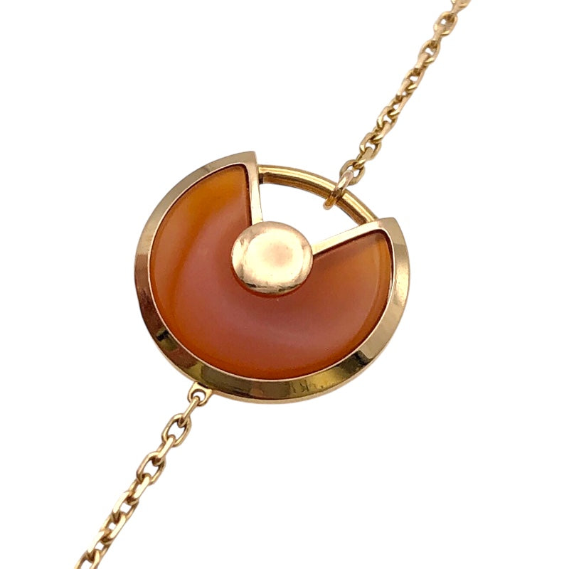 カルティエ Cartier アミュレットブレス オレンジ ゴールド K18ピンクゴールド ダイヤモンド ジュエリー