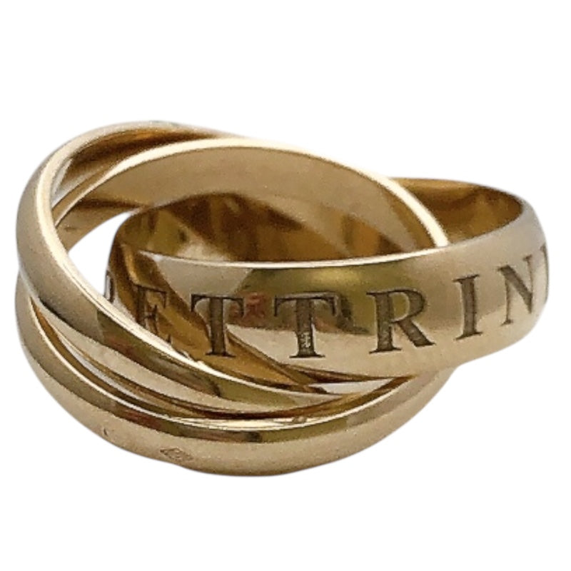 2025新発 カルティエ Cartier 98年トリニティリング K18ホワイトゴールド アクセサリー