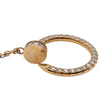 カルティエ Cartier ジュストアンクルダイヤネックレス 750PG/ダイヤモンド ダイヤモンド ジュエリー