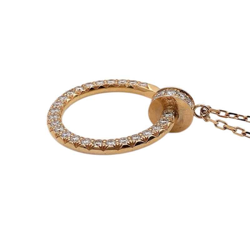 カルティエ Cartier ジュストアンクルダイヤネックレス 750PG/ダイヤモンド ダイヤモンド ジュエリー