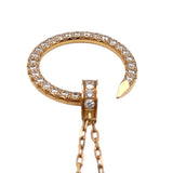 カルティエ Cartier ジュストアンクルダイヤネックレス 750PG/ダイヤモンド ダイヤモンド ジュエリー