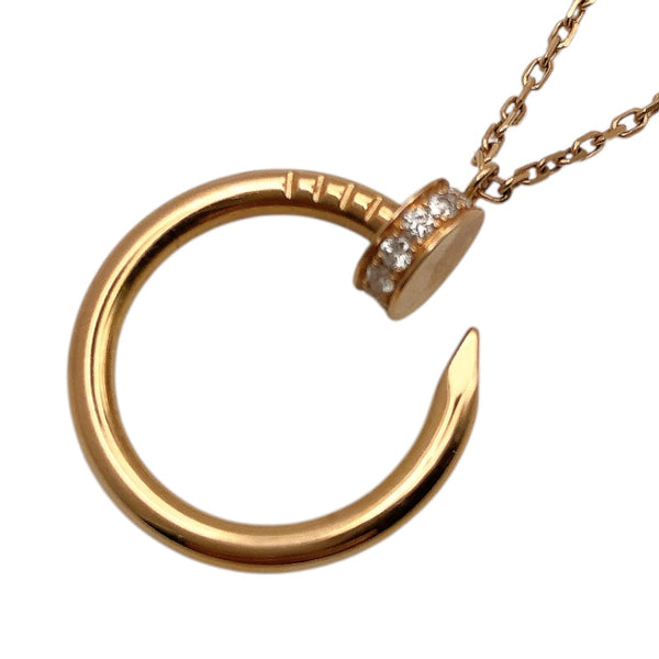 カルティエ Cartier ジュストアンクルダイヤネックレス 750PG/ダイヤモンド ダイヤモンド ジュエリー