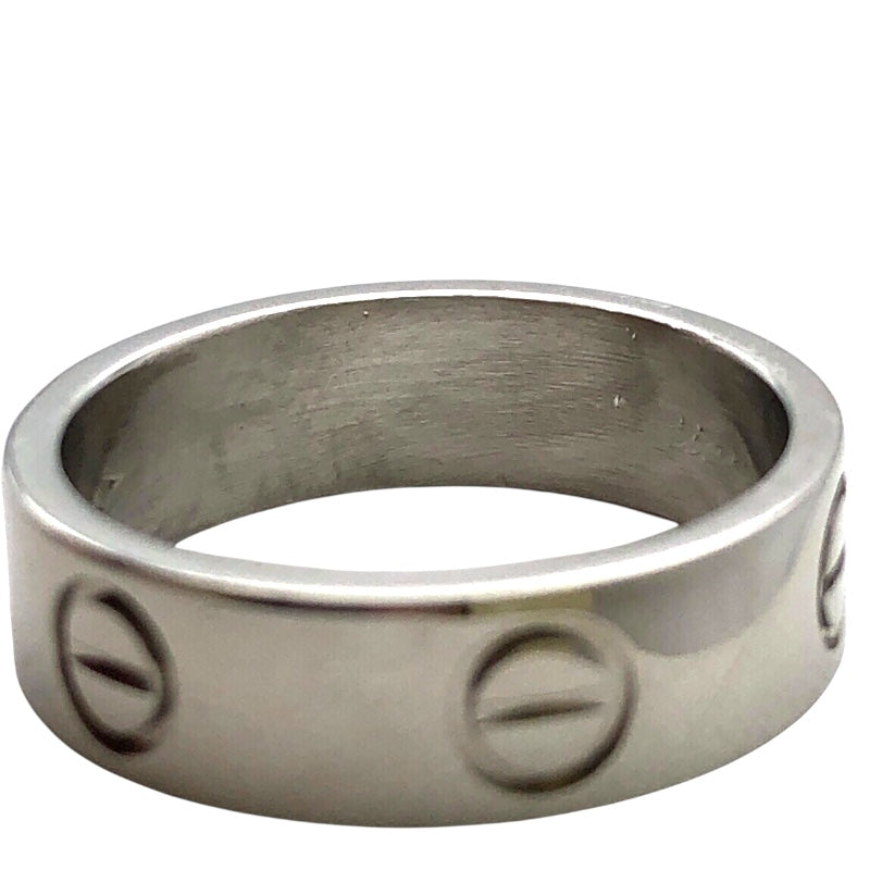 カルティエ Cartier ラブリング Pt950プラチナ ジュエリー