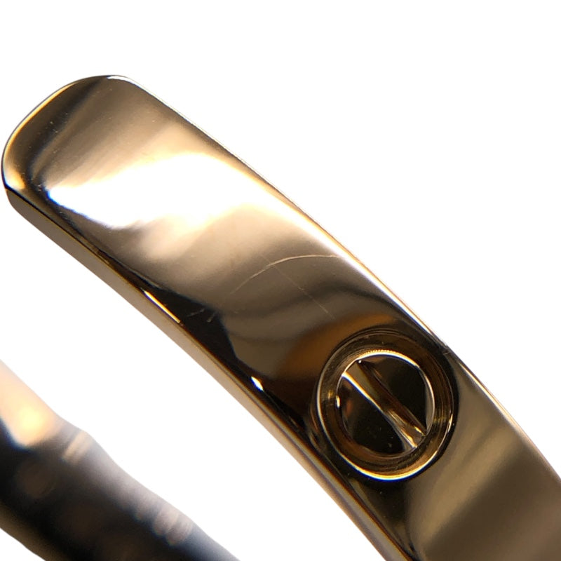 カルティエ Cartier オープンラブブレス B6032617 #17 K18PG ジュエリー