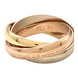 カルティエ Cartier トリニティリング K18WG/K18PG/K18YG ジュエリー