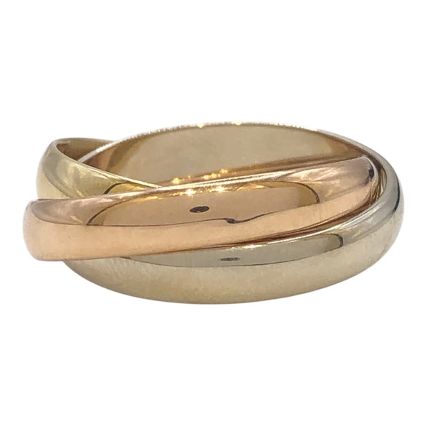 カルティエ Cartier トリニティリング K18WG/K18PG/K18YG ジュエリー
