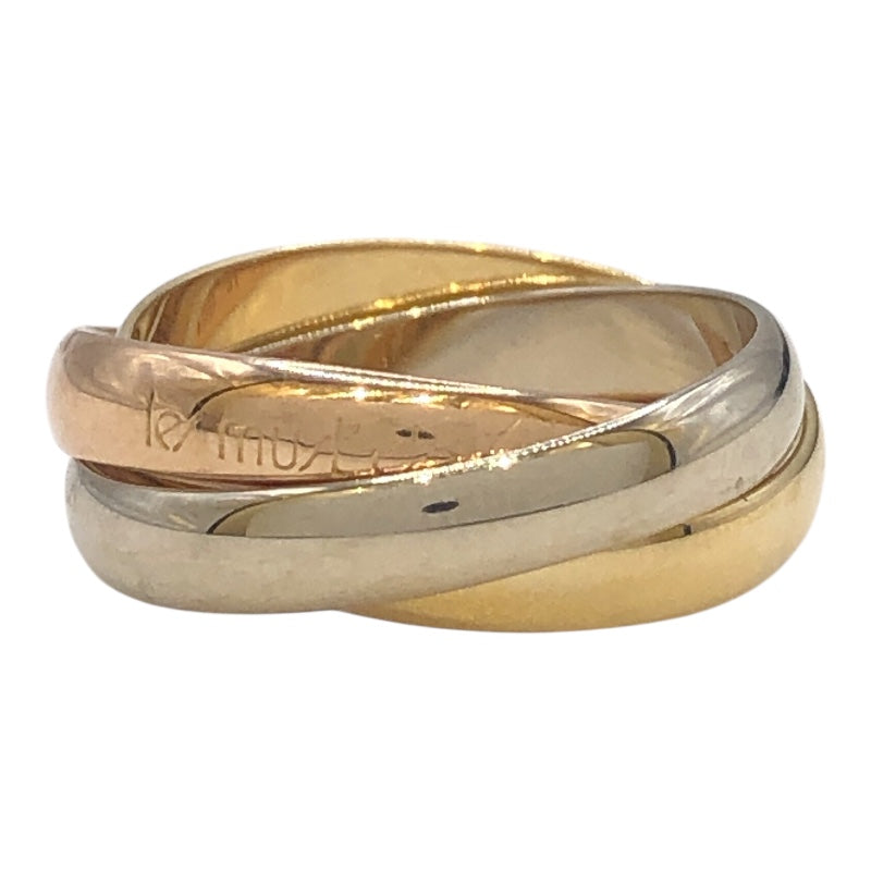 カルティエ Cartier トリニティリング K18WG/K18PG/K18YG ジュエリー